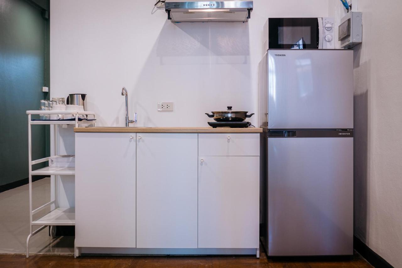 T3 Two Bedrooms Wifi Full Kitchen 1 Min To Bts Bangkok Exterior photo